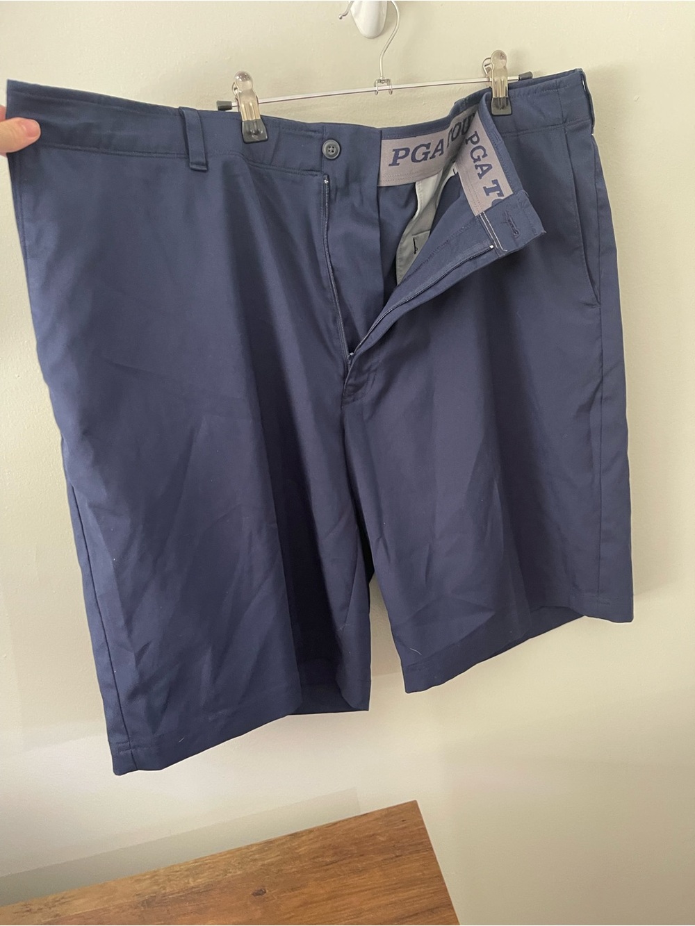 PGA TOUR Men's Navy Performance Golf Shorts